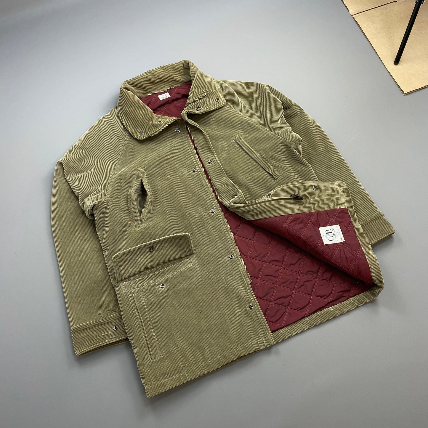 C.P. Company Light Brown '93 Ideas From Massimo Osti Corduroy Coat