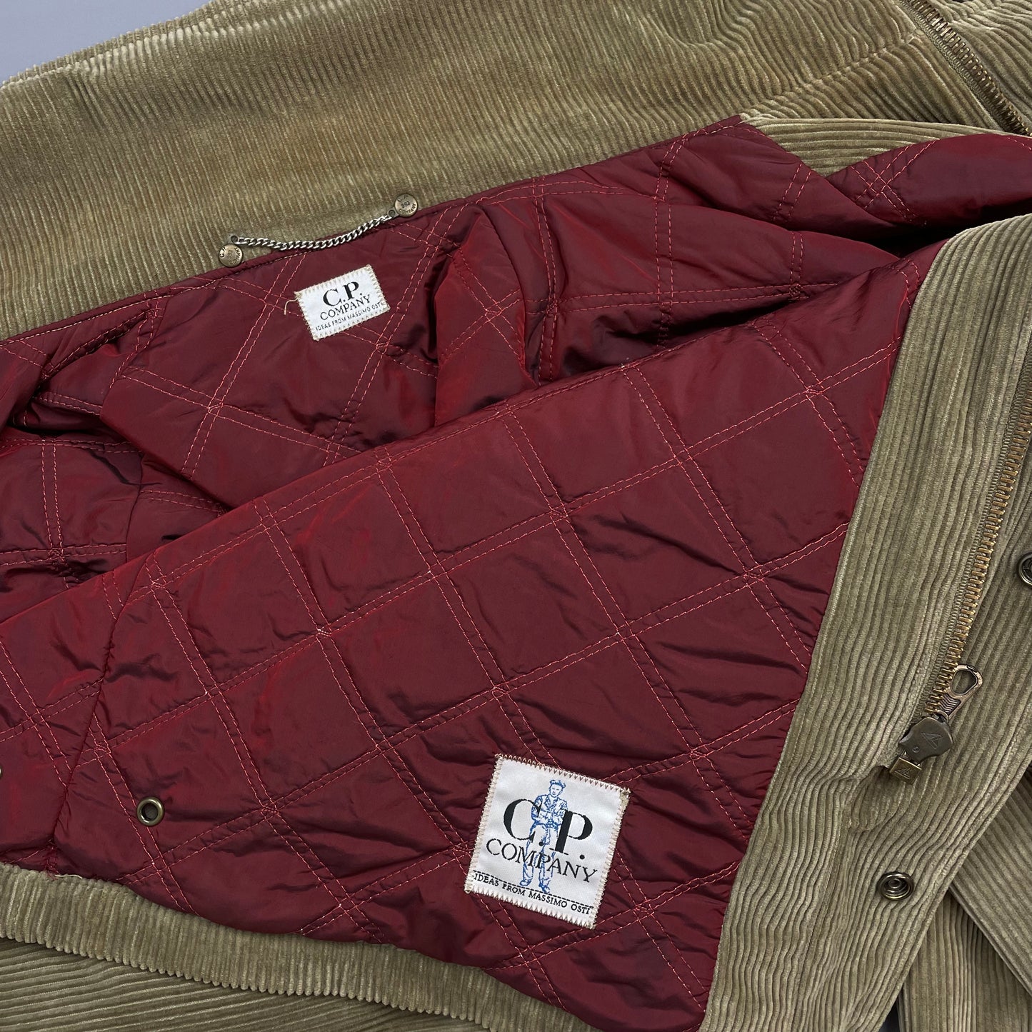 C.P. Company Light Brown '93 Ideas From Massimo Osti Corduroy Coat