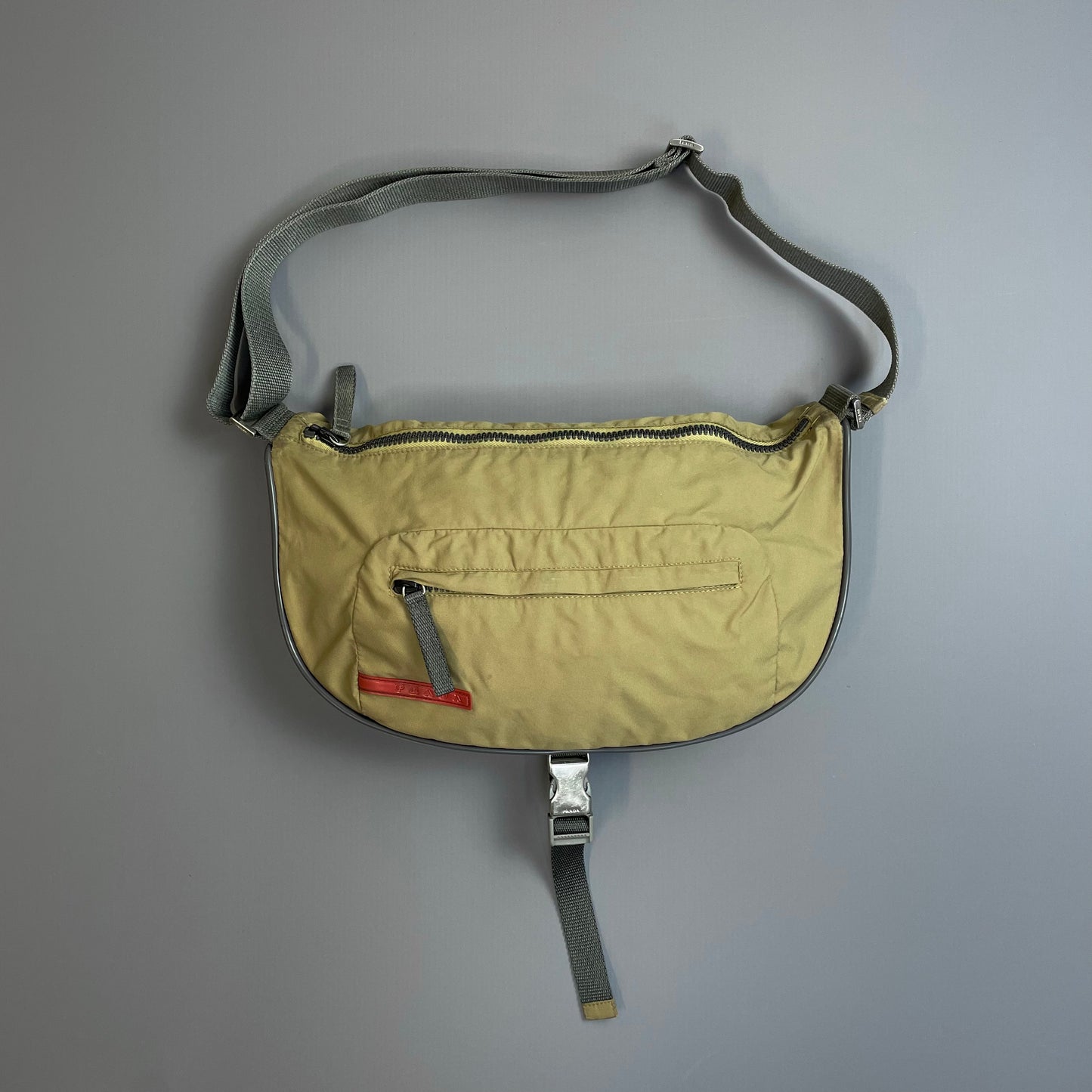 Prada Sport Tan 00s Convertible Crossbody Bag