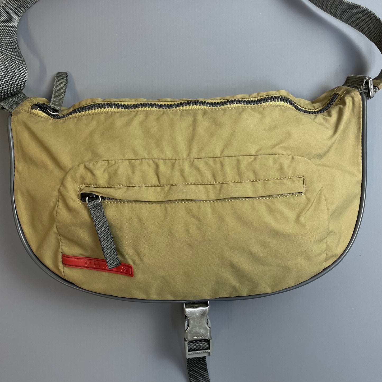 Prada Sport Tan 00s Convertible Crossbody Bag