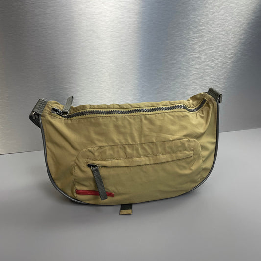 Prada Sport Tan 00s Convertible Crossbody Bag