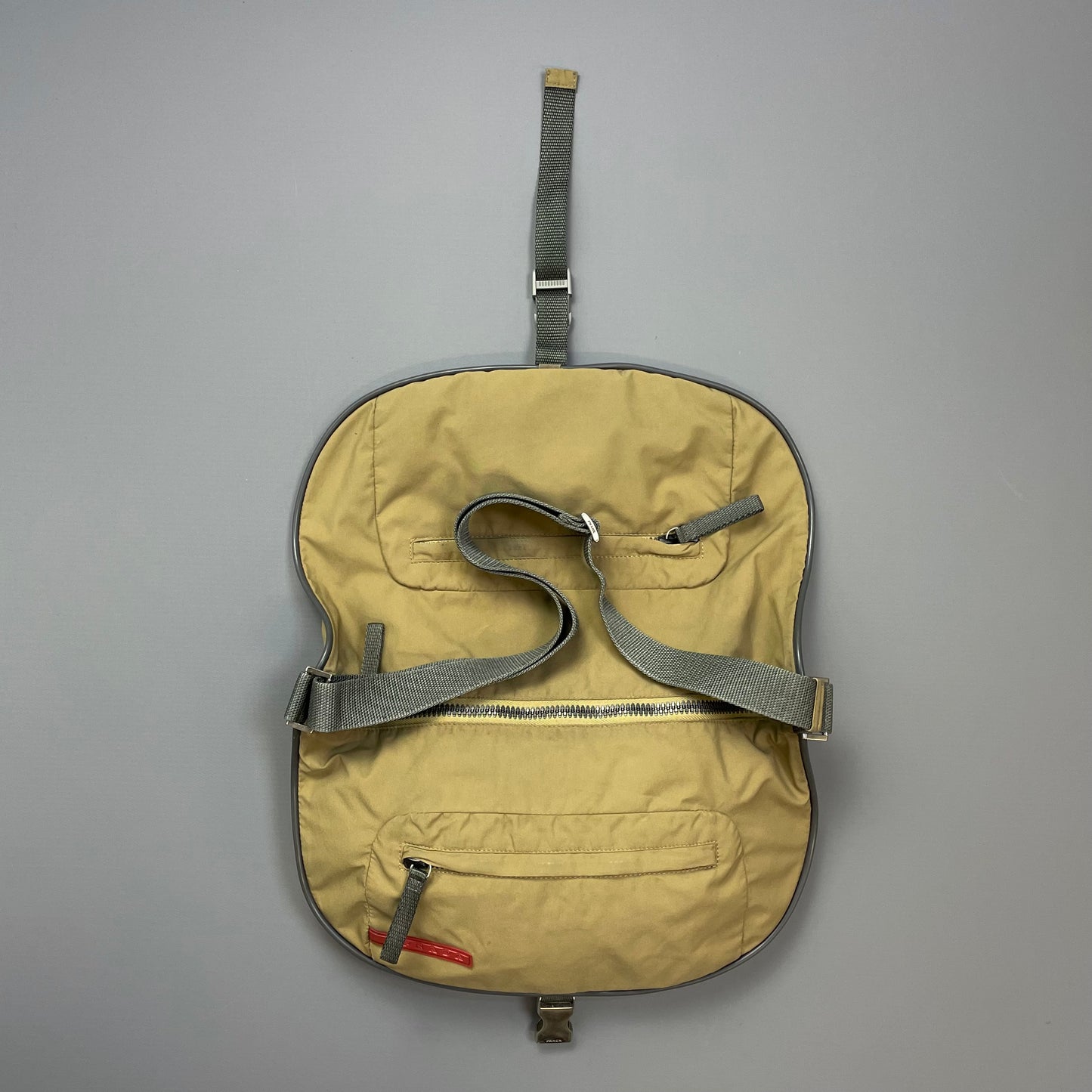 Prada Sport Tan 00s Convertible Crossbody Bag