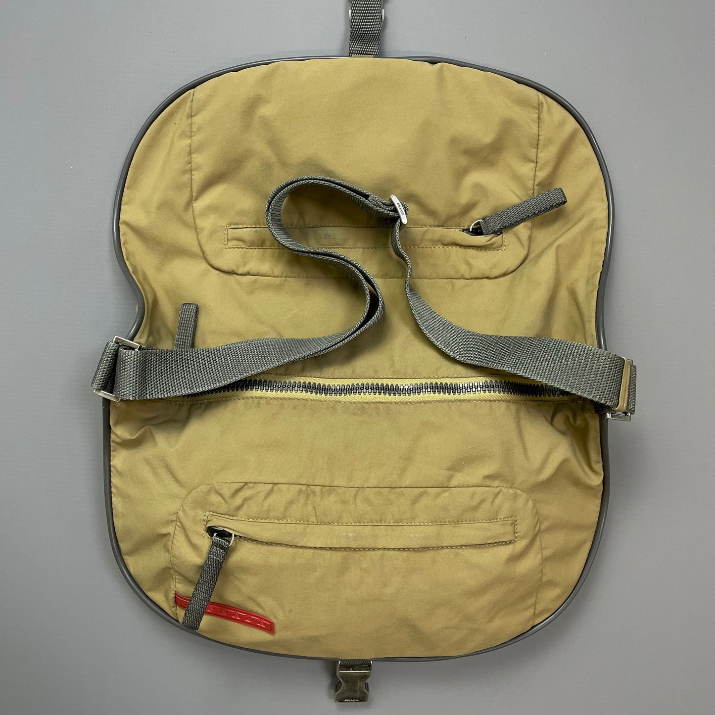 Prada Sport Tan 00s Convertible Crossbody Bag