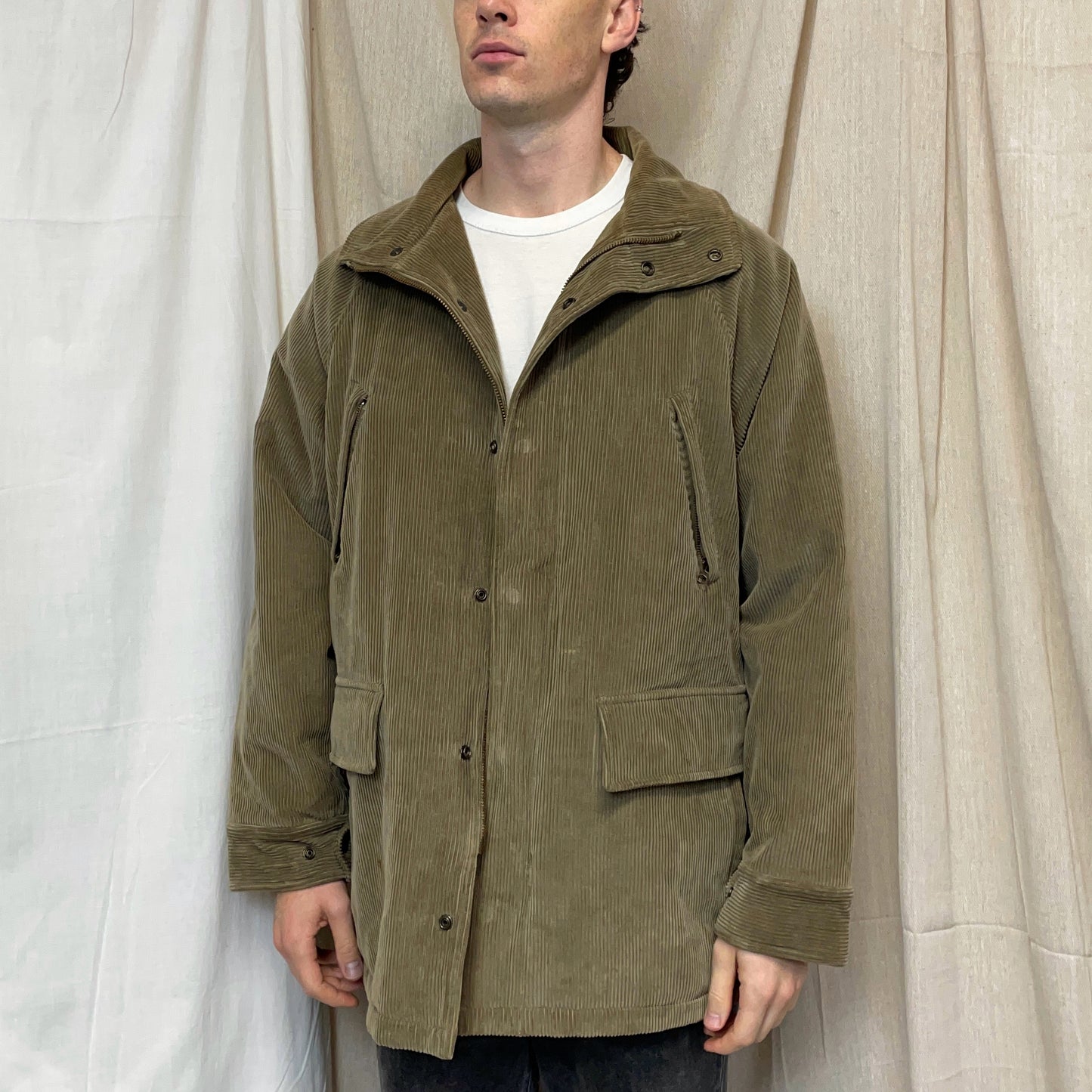 C.P. Company Light Brown '93 Ideas From Massimo Osti Corduroy Coat