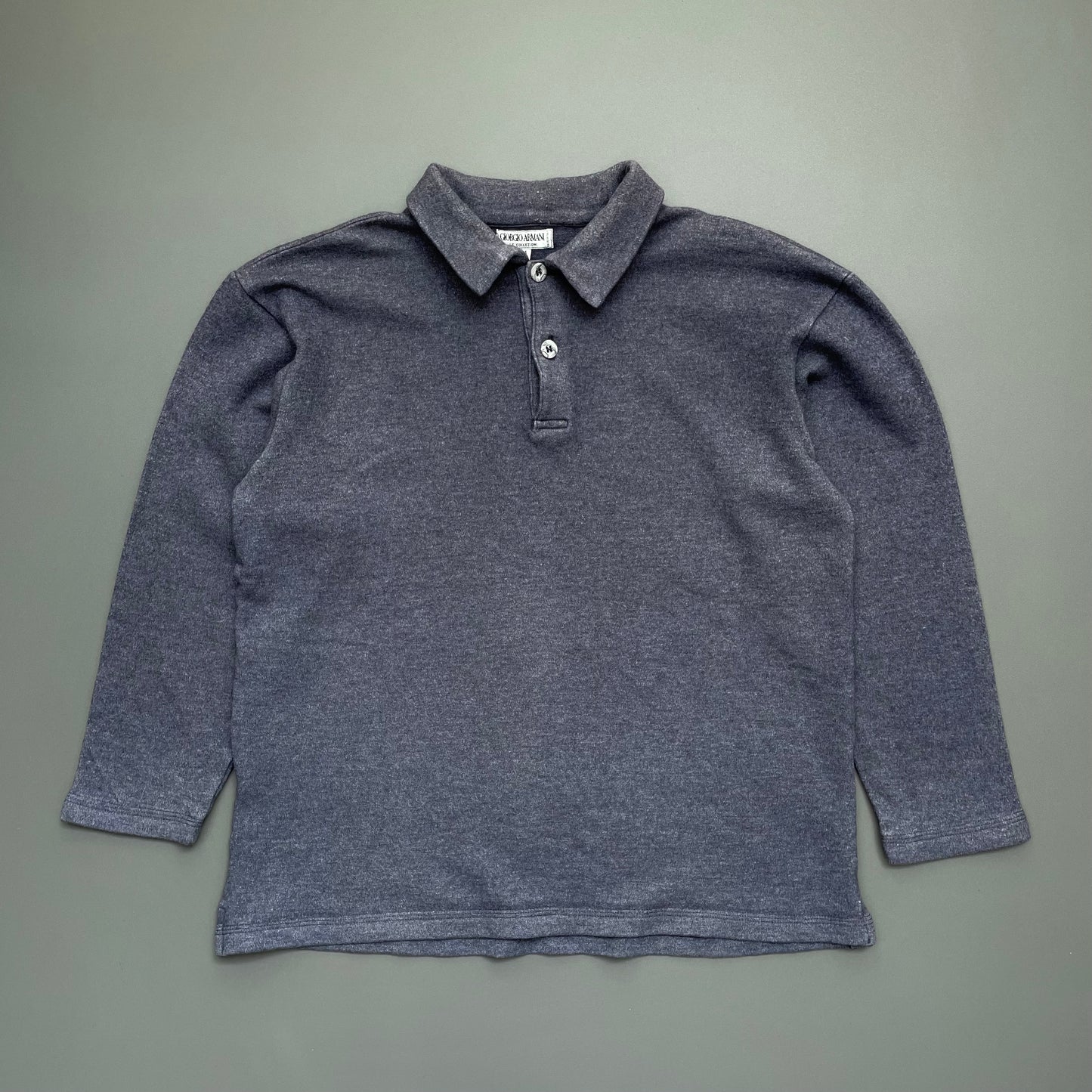Giorgio Armani Le Collezioni 90s Women's Wool Blend Polo