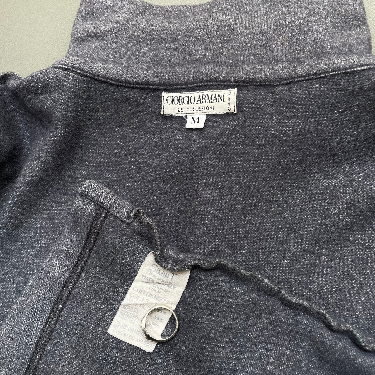 Giorgio Armani Le Collezioni 90s Women's Wool Blend Polo