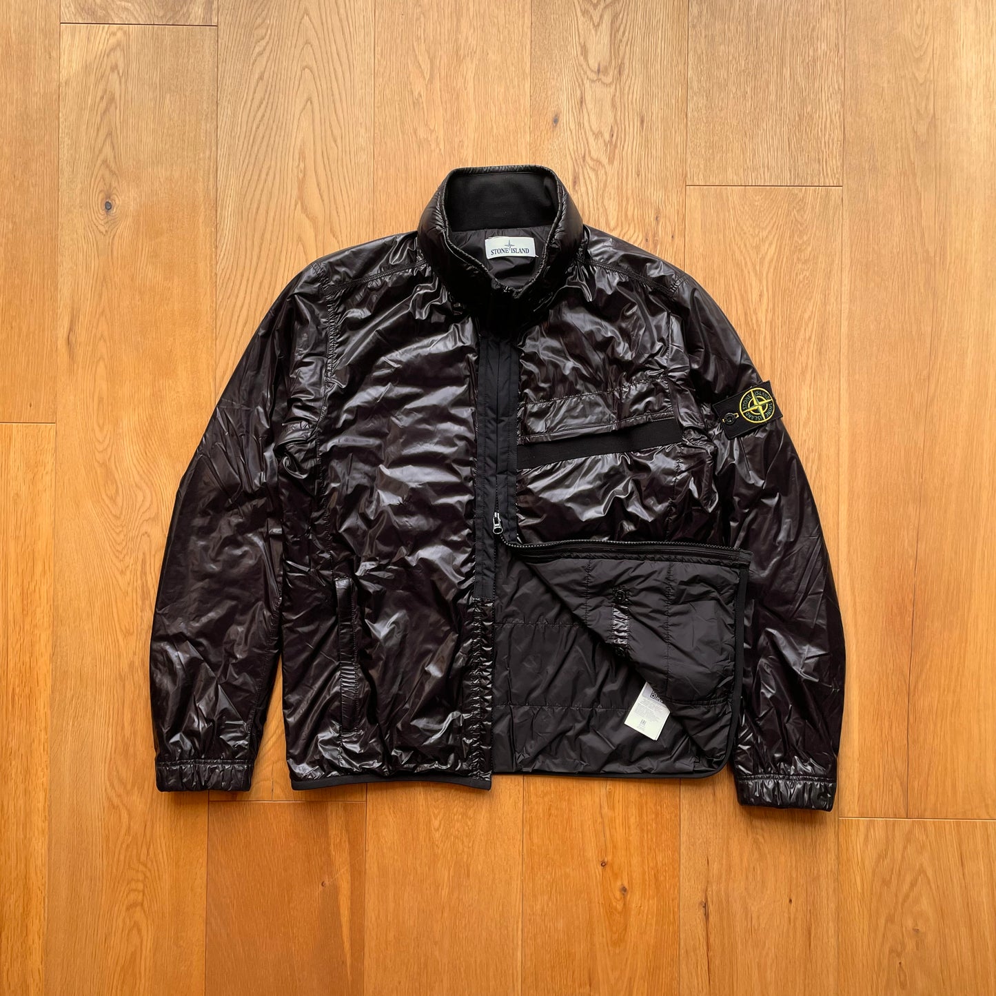 Stone Island Pertex Quantum Y Primaloft Concealed Hood Jacket