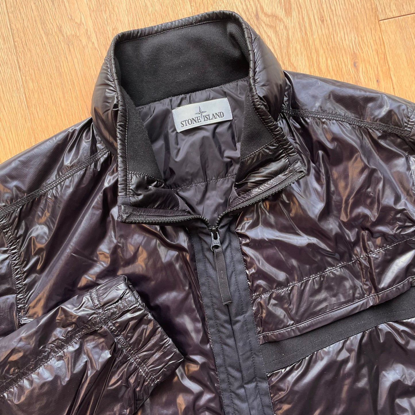 Stone Island Pertex Quantum Y Primaloft Concealed Hood Jacket
