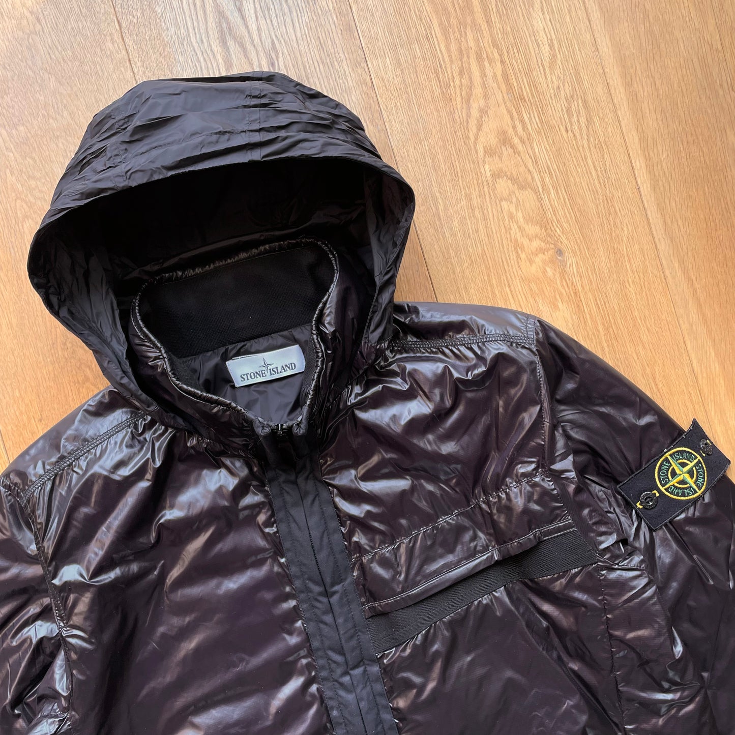 Stone Island Pertex Quantum Y Primaloft Concealed Hood Jacket