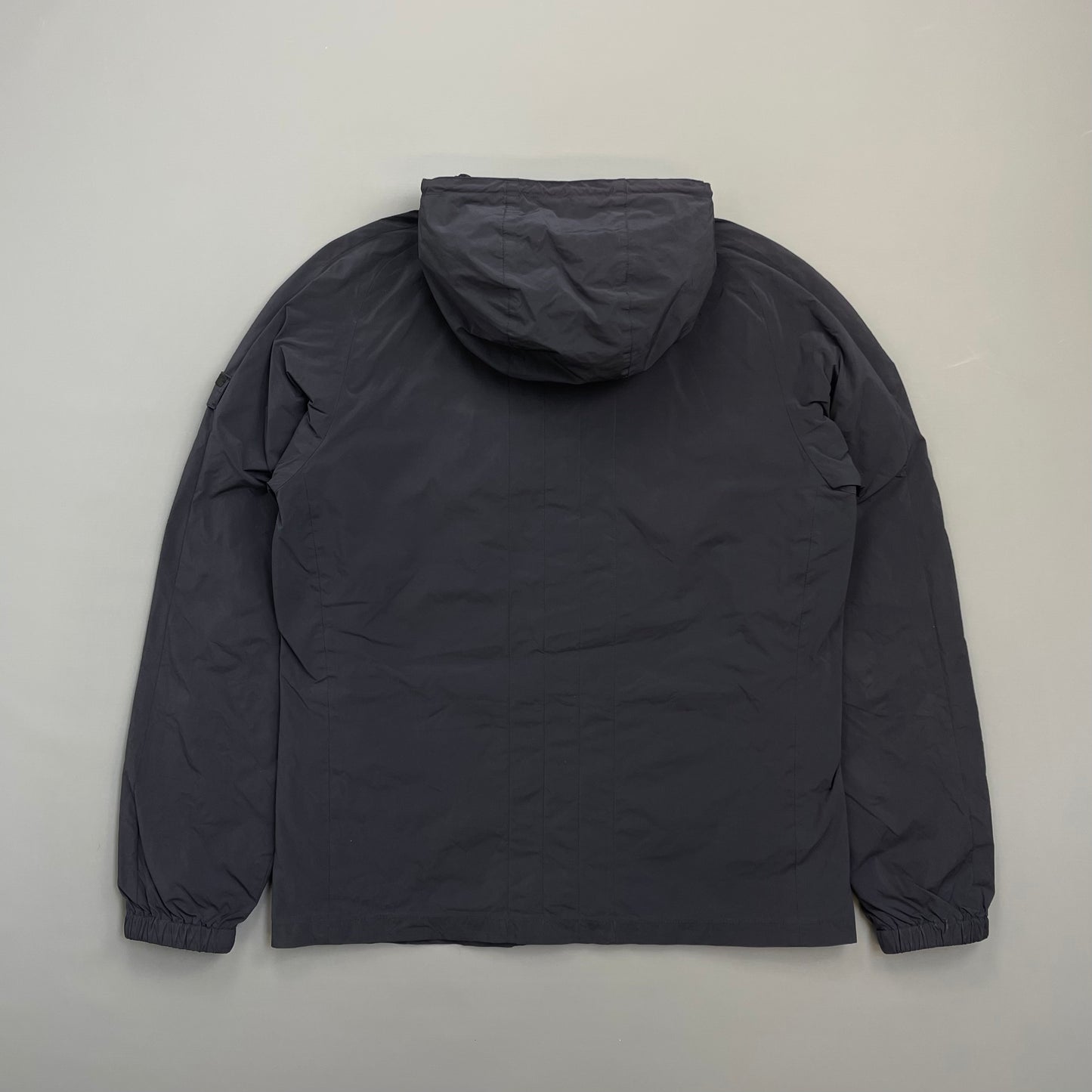 Prada Milano Blue 2007 Nylon Line Panel Windbreaker Jacket