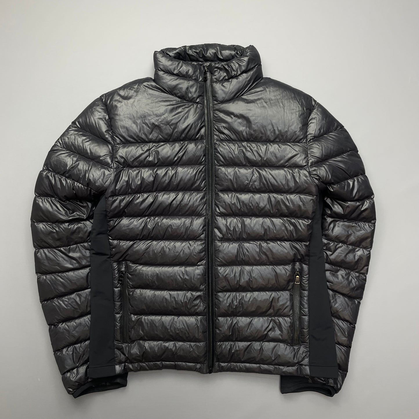 Prada Sport Maroon Lightweight Down Puffer Jacket