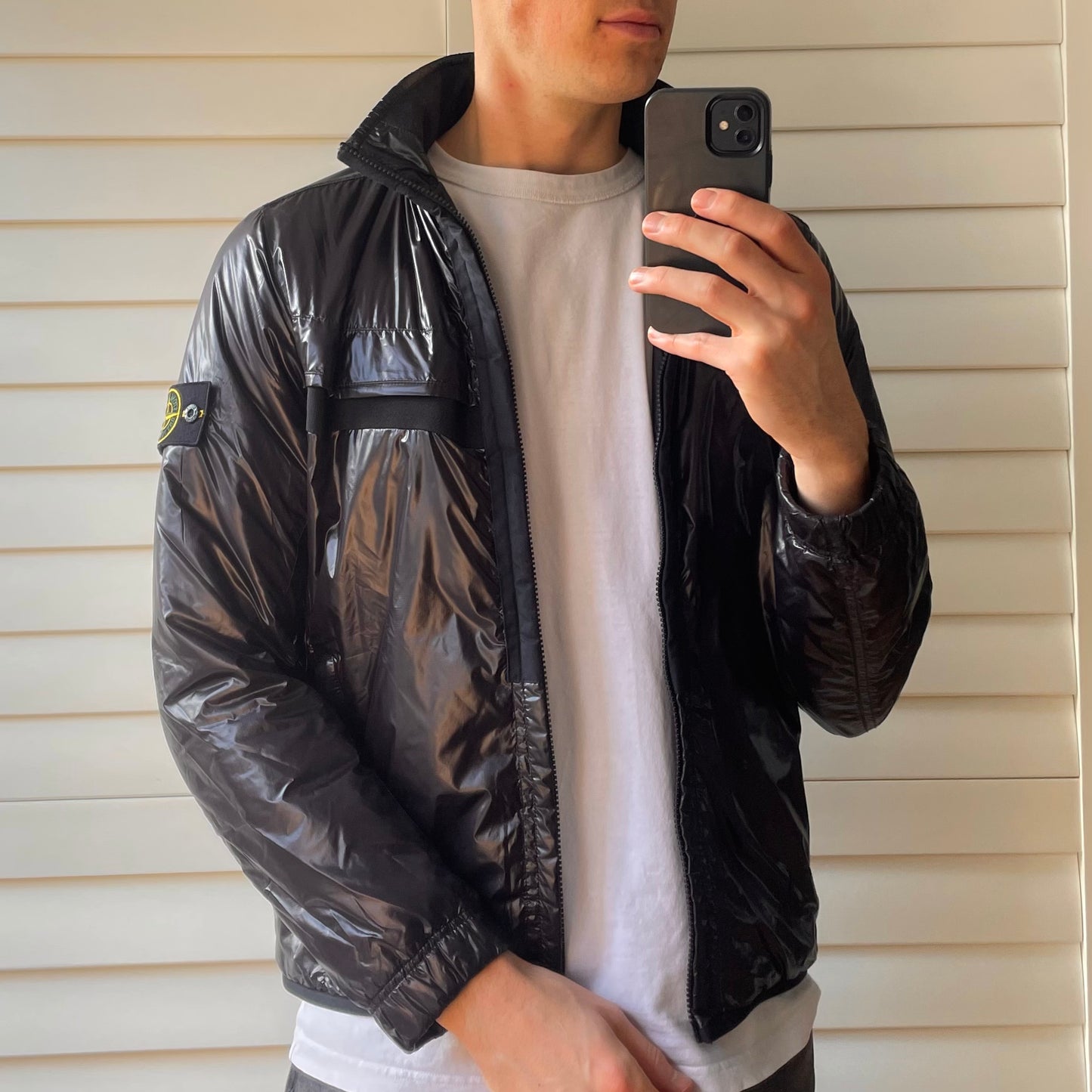 Stone Island Pertex Quantum Y Primaloft Concealed Hood Jacket