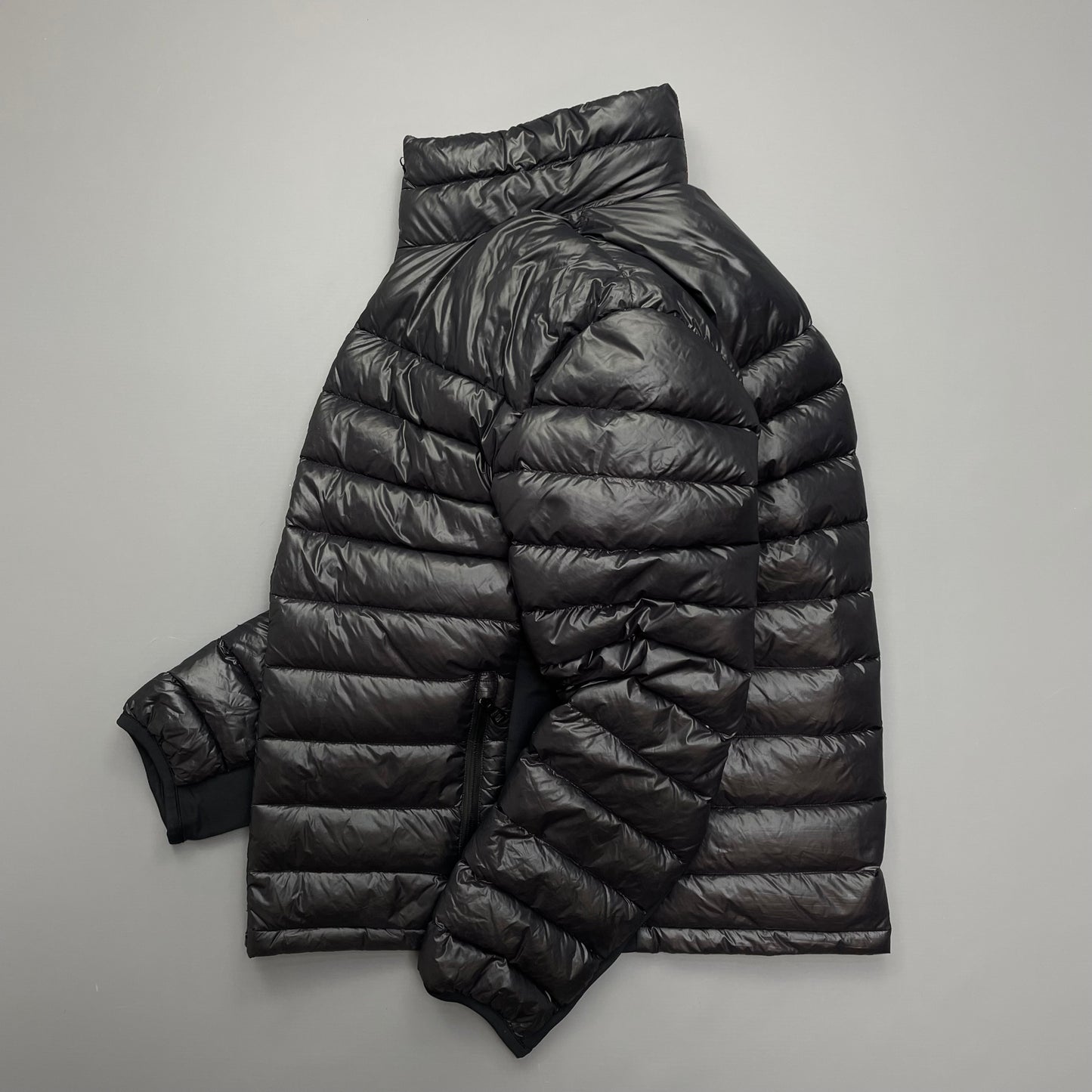 Prada Sport Maroon Lightweight Down Puffer Jacket