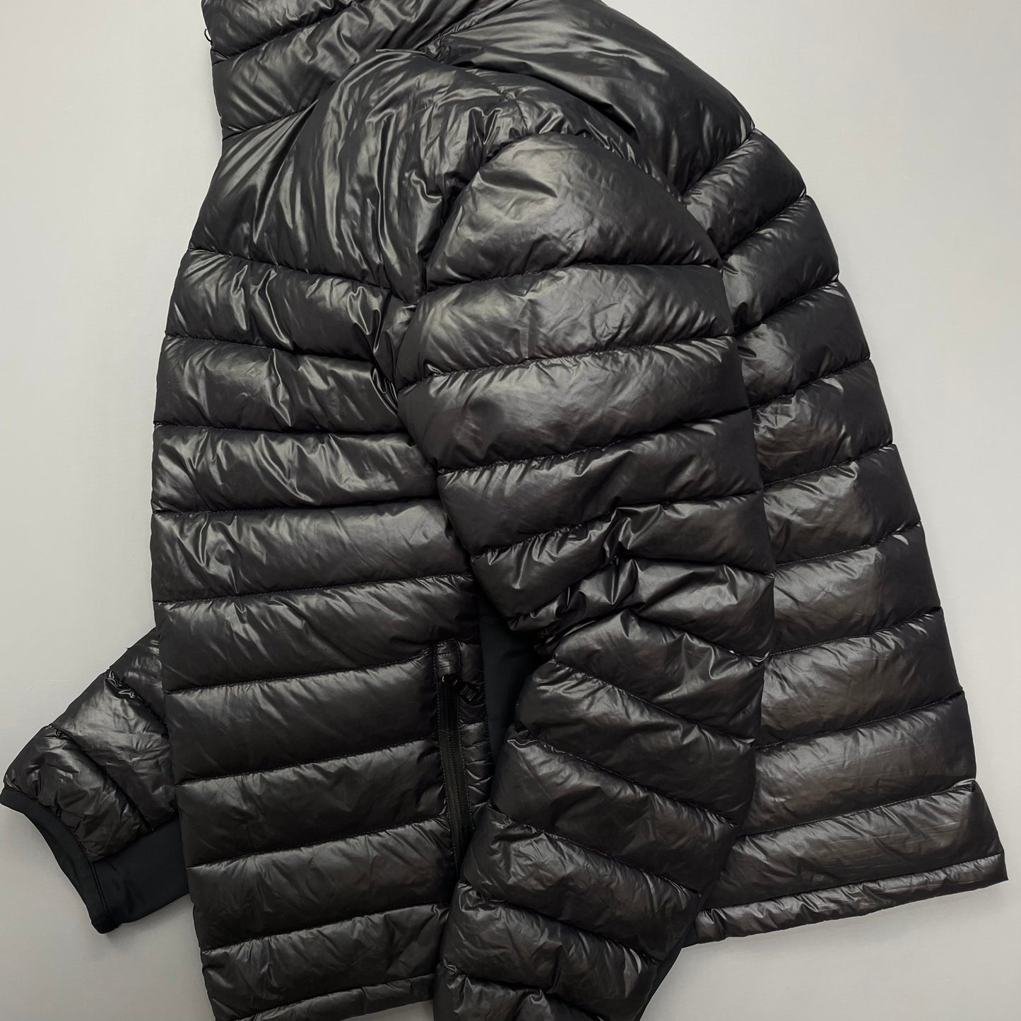 Prada Sport Maroon Lightweight Down Puffer Jacket