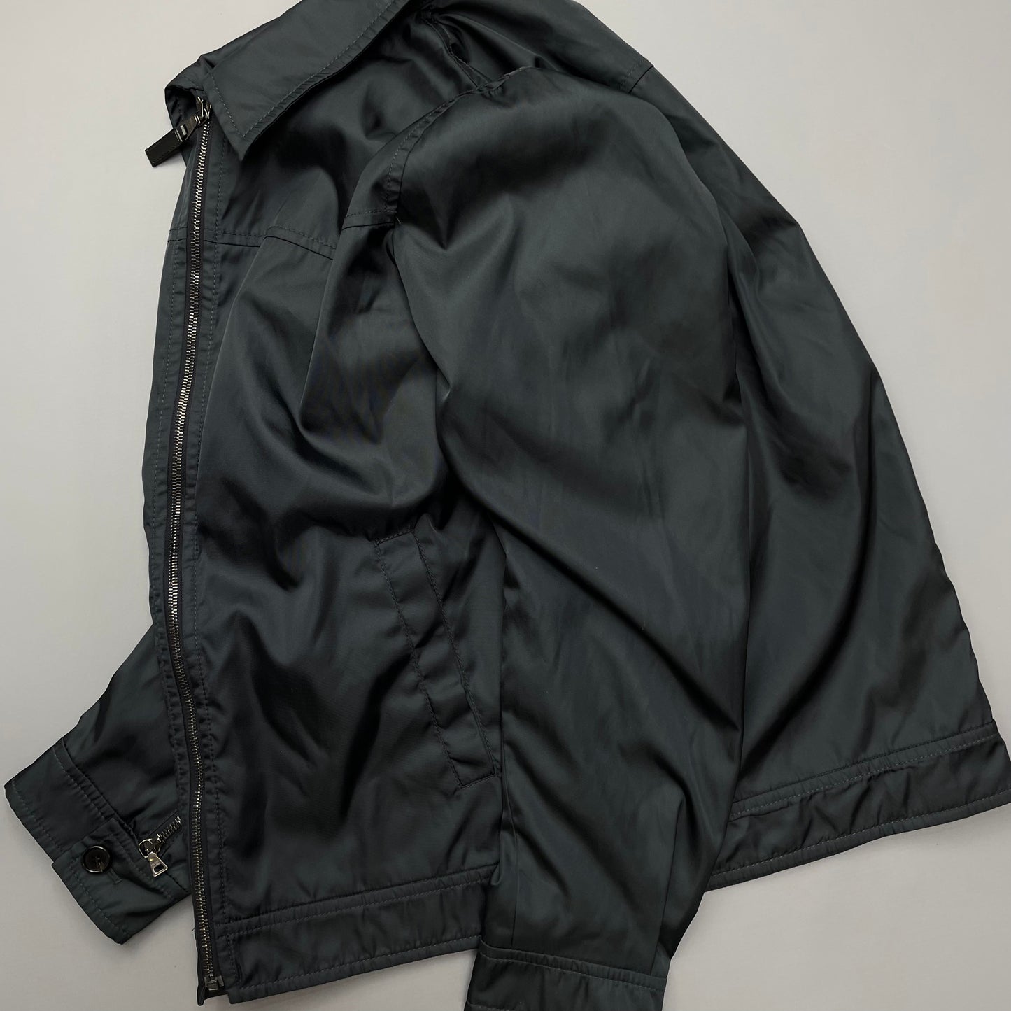 Prada Milano 2006 Lightweight Nylon Overshirt Jacket
