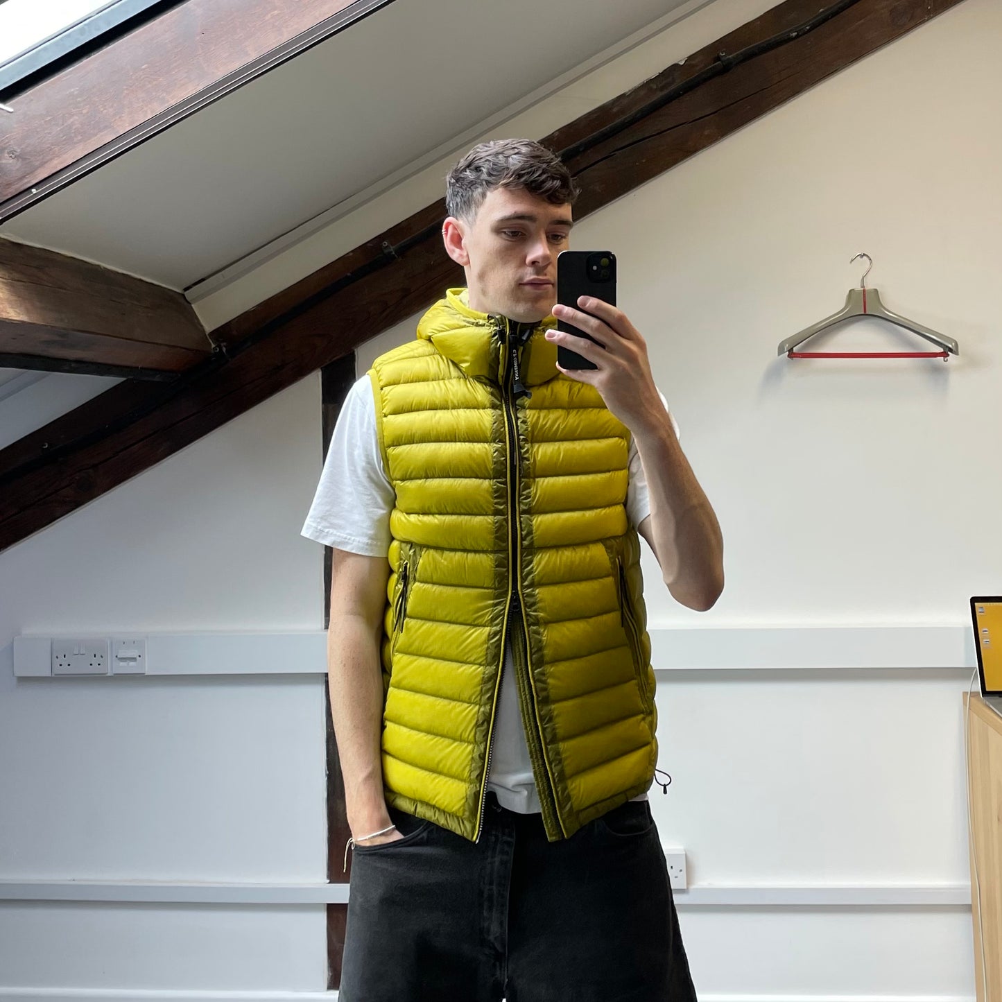 C.P. Company Golden Palm D.D. Shell Goggle Gilet Vest