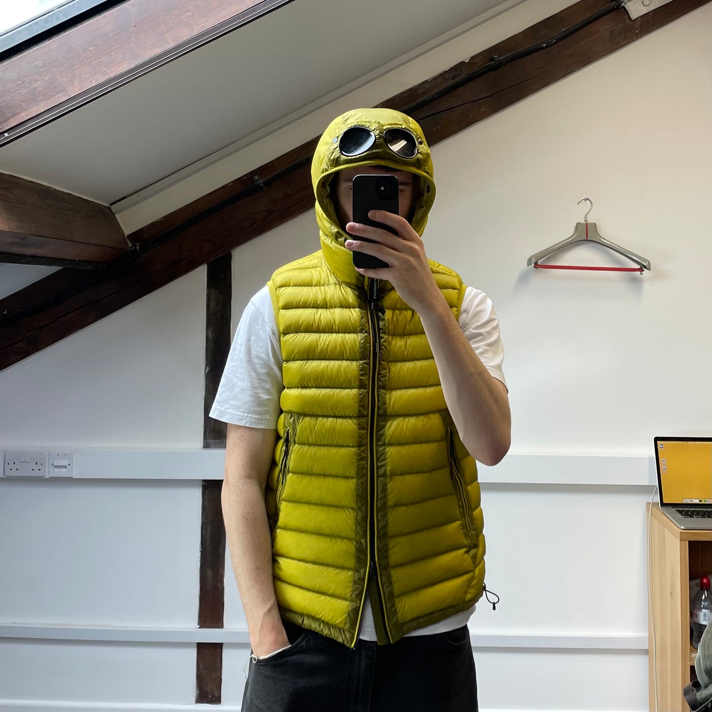 C.P. Company Golden Palm D.D. Shell Goggle Gilet Vest