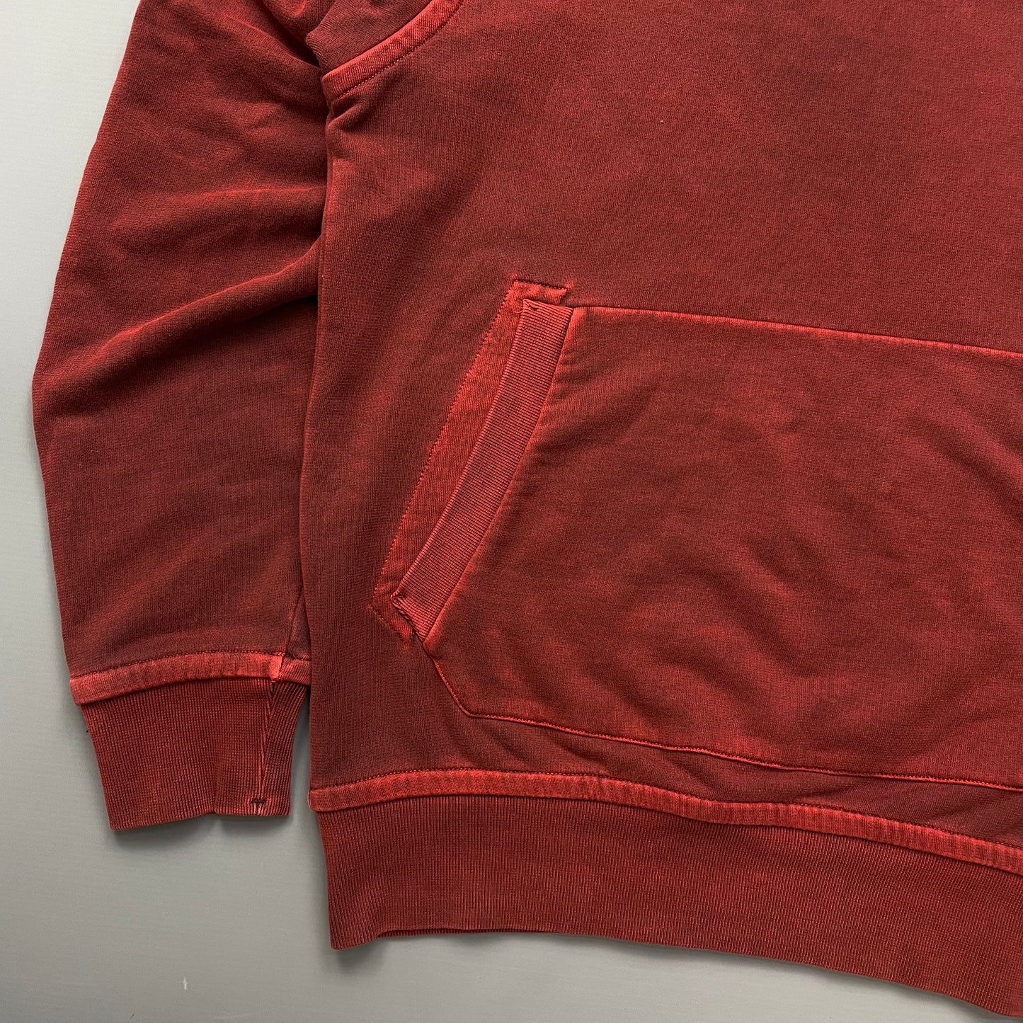Stone Island Red AW15 Pouch Pocket Jumper