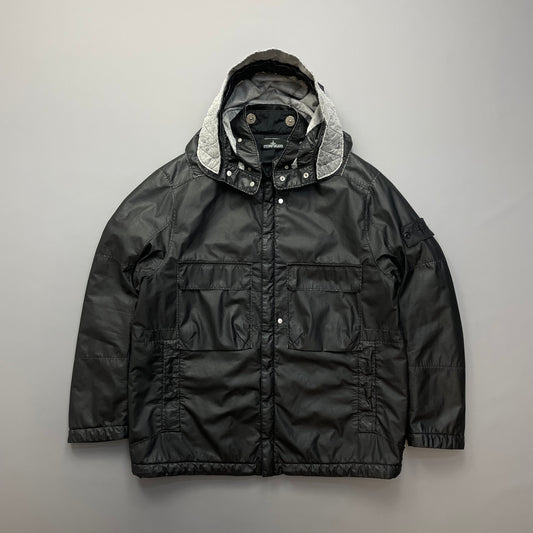 Stone Island Black Poly-Hide 2L Shadow Project 10th Anniversary 2018 Jacket