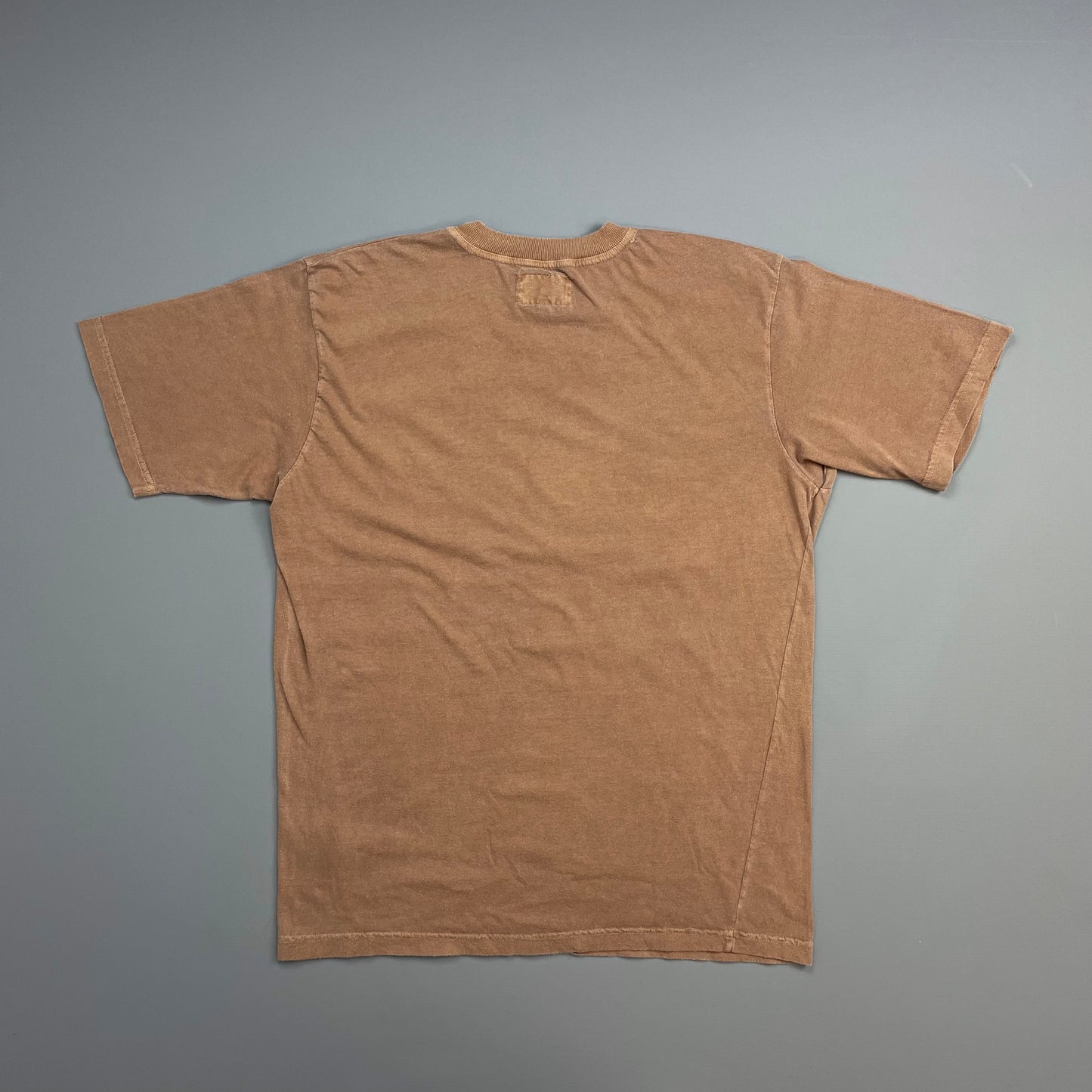 Armani Jeans Light Brown 90s Chest Spellout Tee