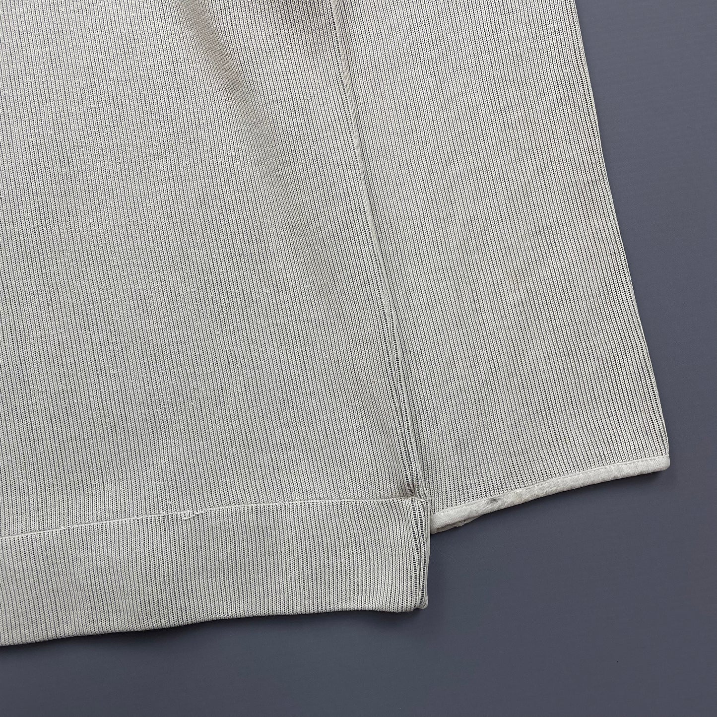 Stone Island Beige SS98 Ribbed Cotton Blend Technical Jumper