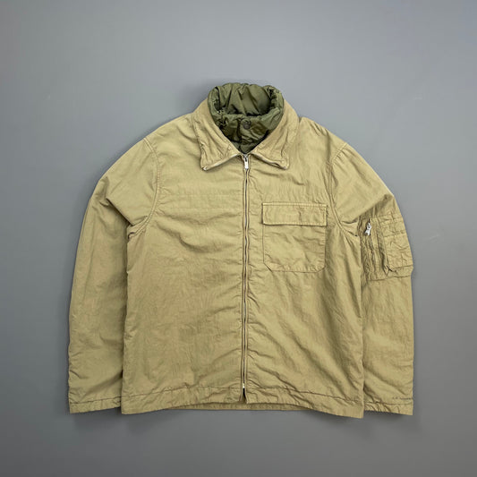C.P. Company Beige & Green AW05 Lined Harrington Jacket