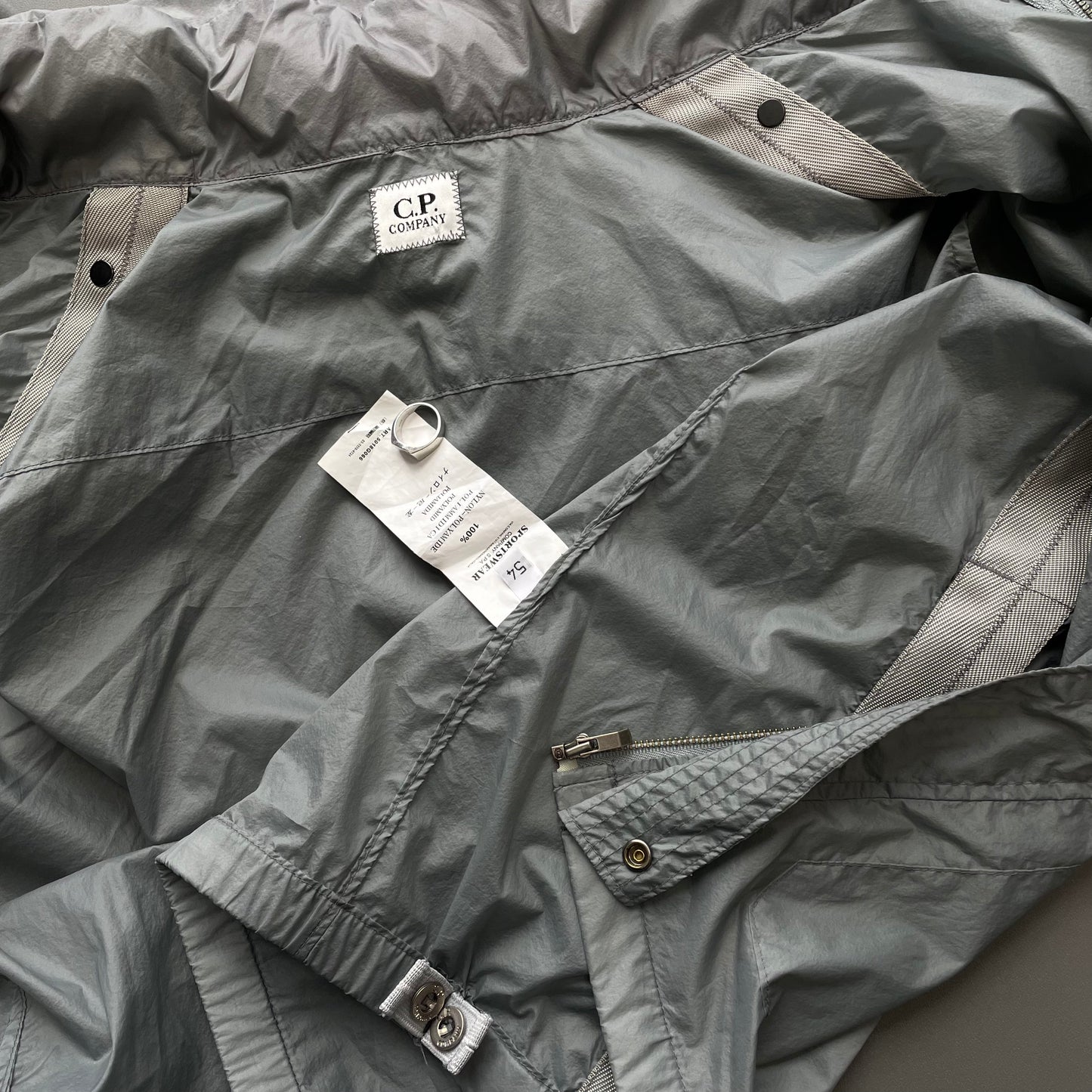 C.P. Company Grey SS09 Translucent Nylon Windbreaker