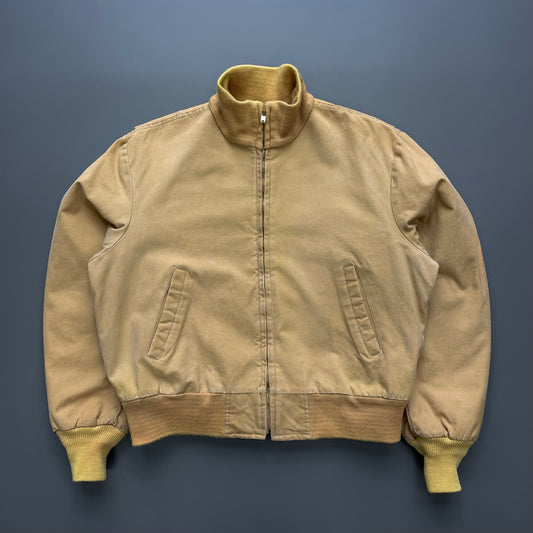 Spiewak & Sons Mustard 80s Type T-1 Tanker Military Bomber Jacket