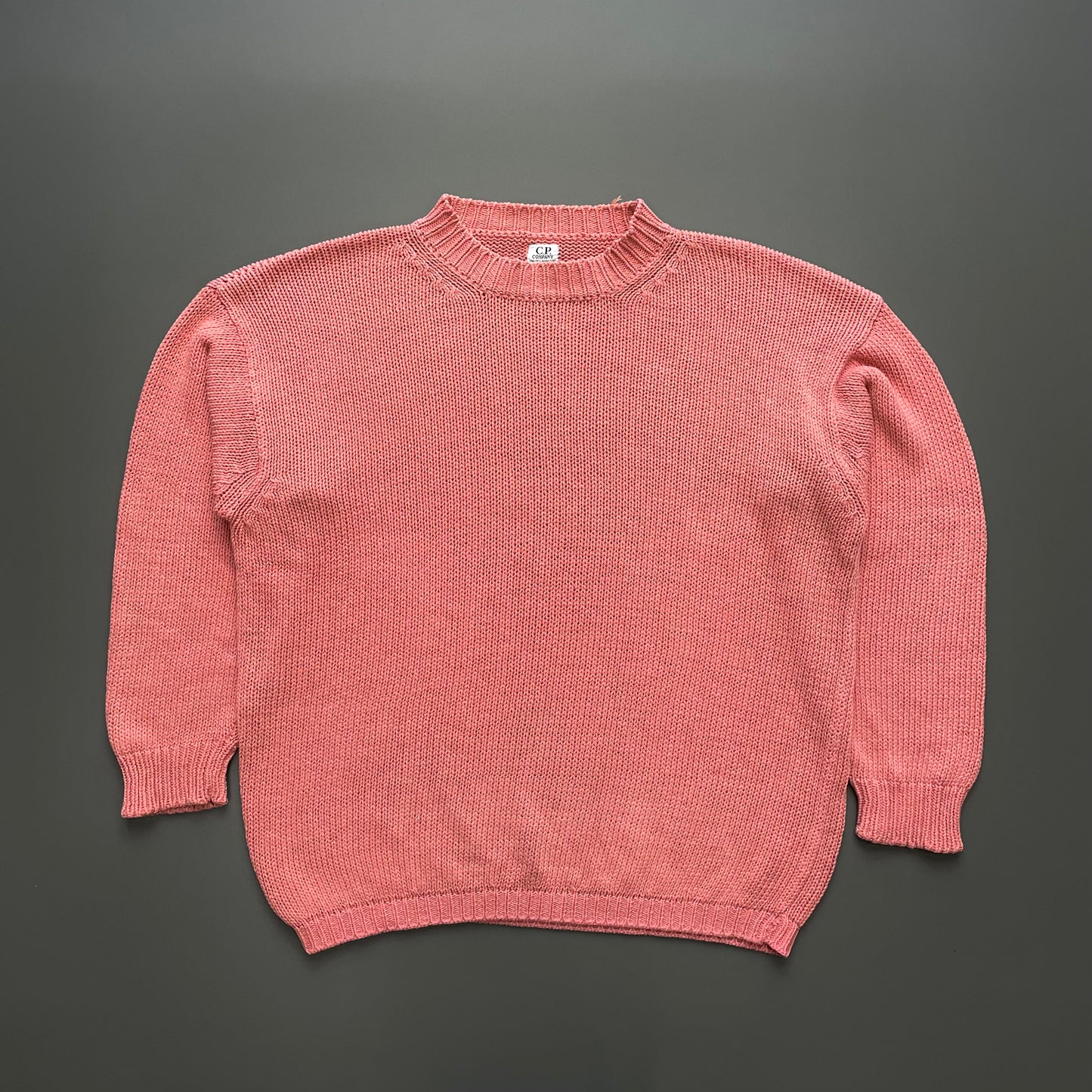 C.P. Company Pink 90s Ideas From Massimo Osti Knit Jumper