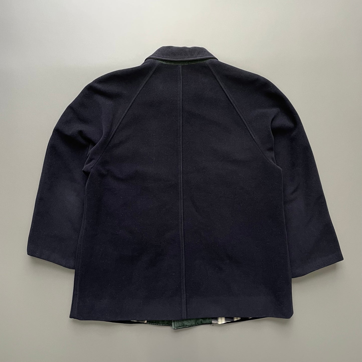 C.P. Company Navy 80s Ideas From Massimo Osti Wool Overcoat