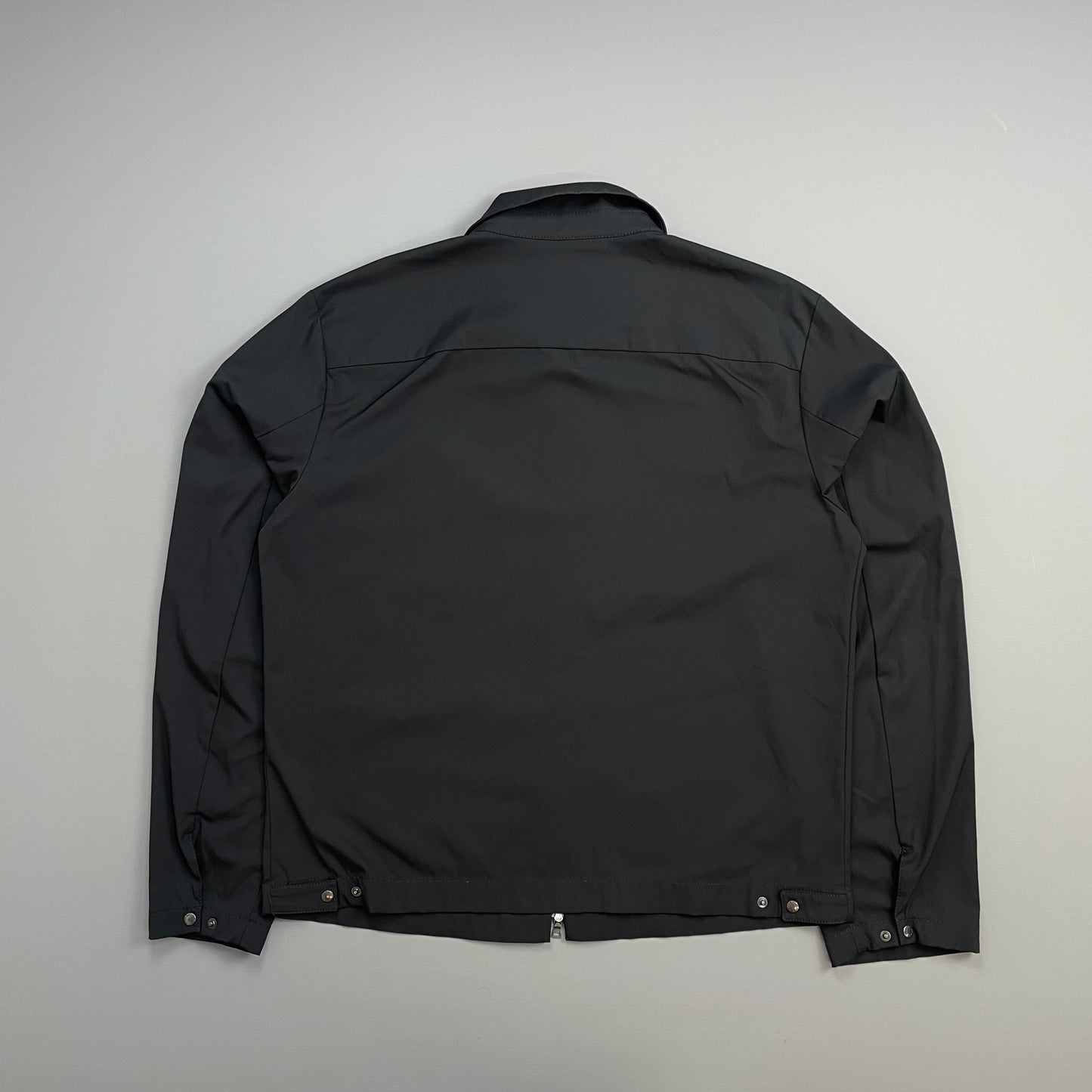 Prada Sport Navy 00s Lightweight Adjustable Sleeve Harrington Jacket