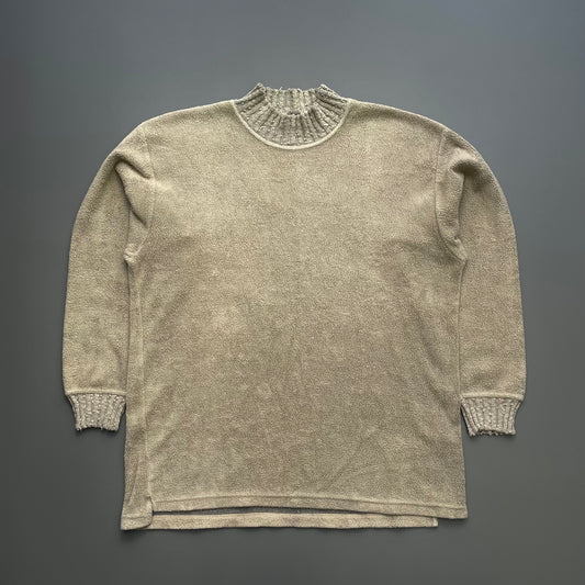 C.P. Company Beige 80s Japanese Release Pile Fleece Jumper