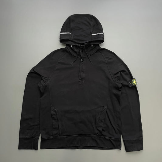 Stone Island Black SS09 Pullover Hooded Jumper