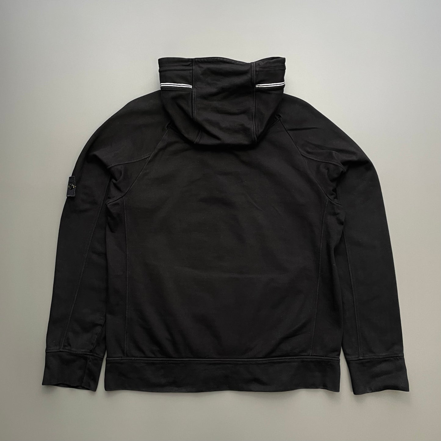 Stone Island Black SS09 Pullover Hooded Jumper