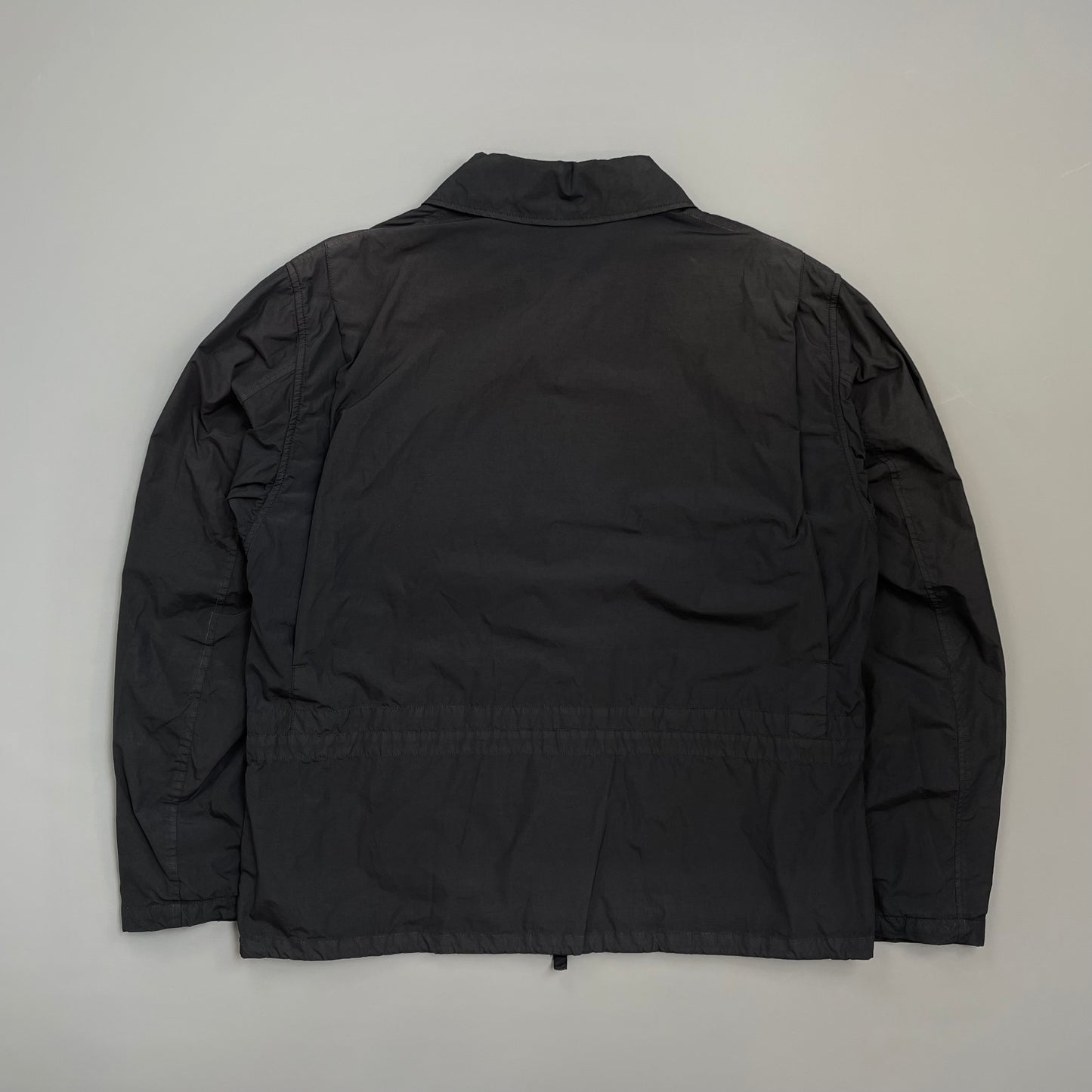 Stone Island Denims Black SS03 Nylon Zip-Through Harrington Jacket