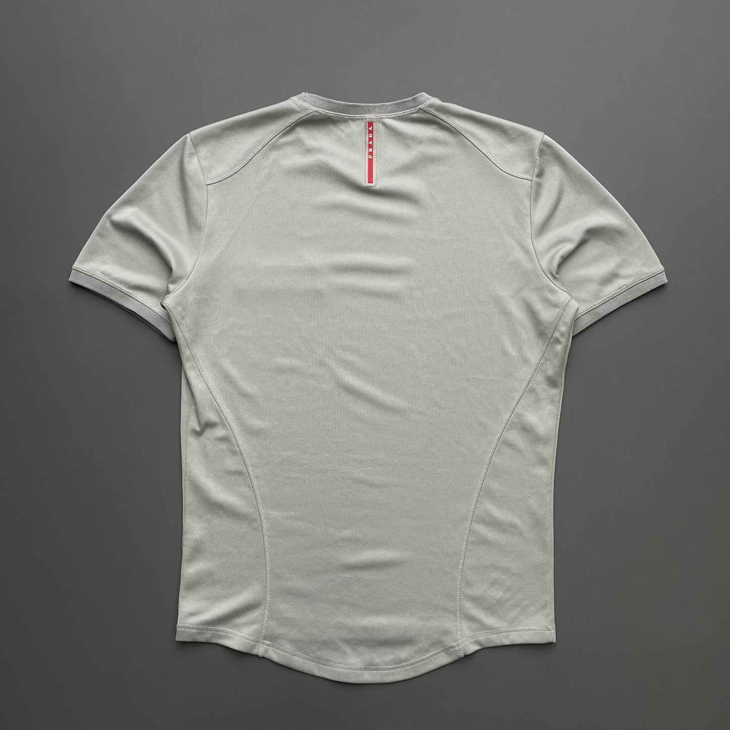 Prada Sport Luna Rossa Grey 2013 Challenge Racing Team Sportswear T-Shirt