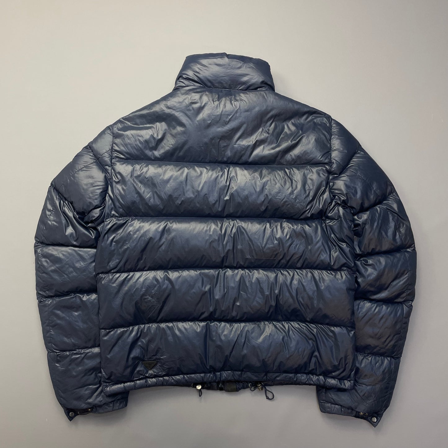 Prada Milano Blue 2011 Nylon Down Puffer Jacket