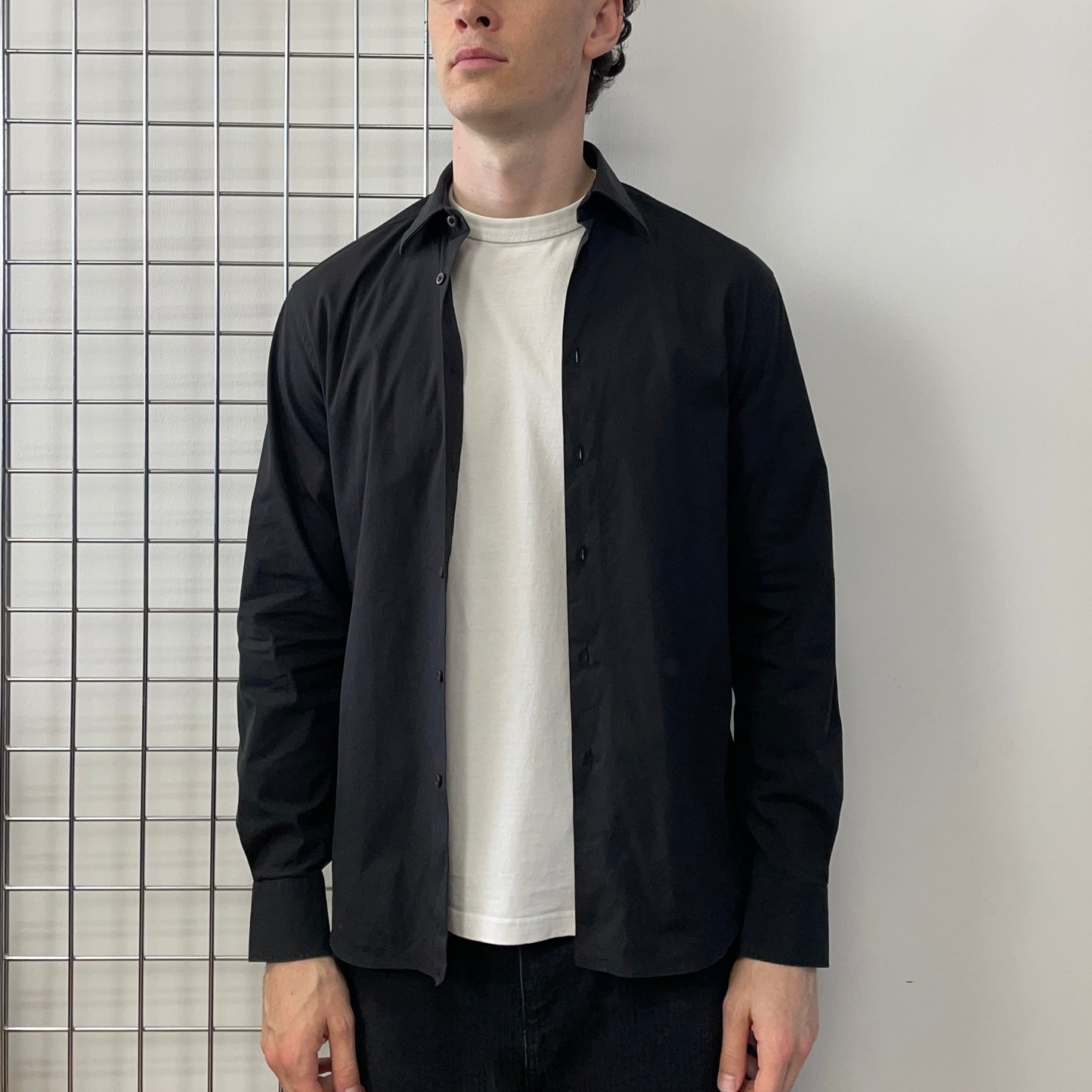 Prada Black 2008 Formal Shirt