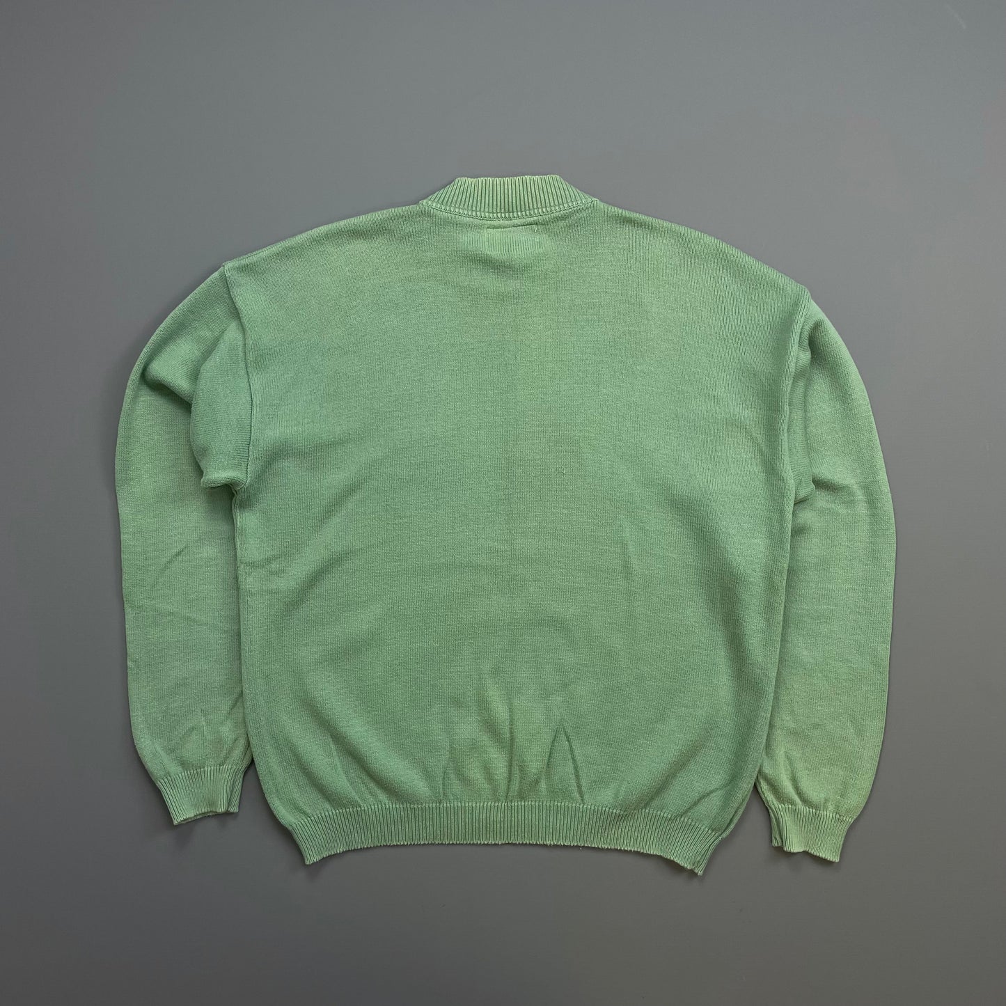 Armani Jeans Mint Green 90s Knit Jumper