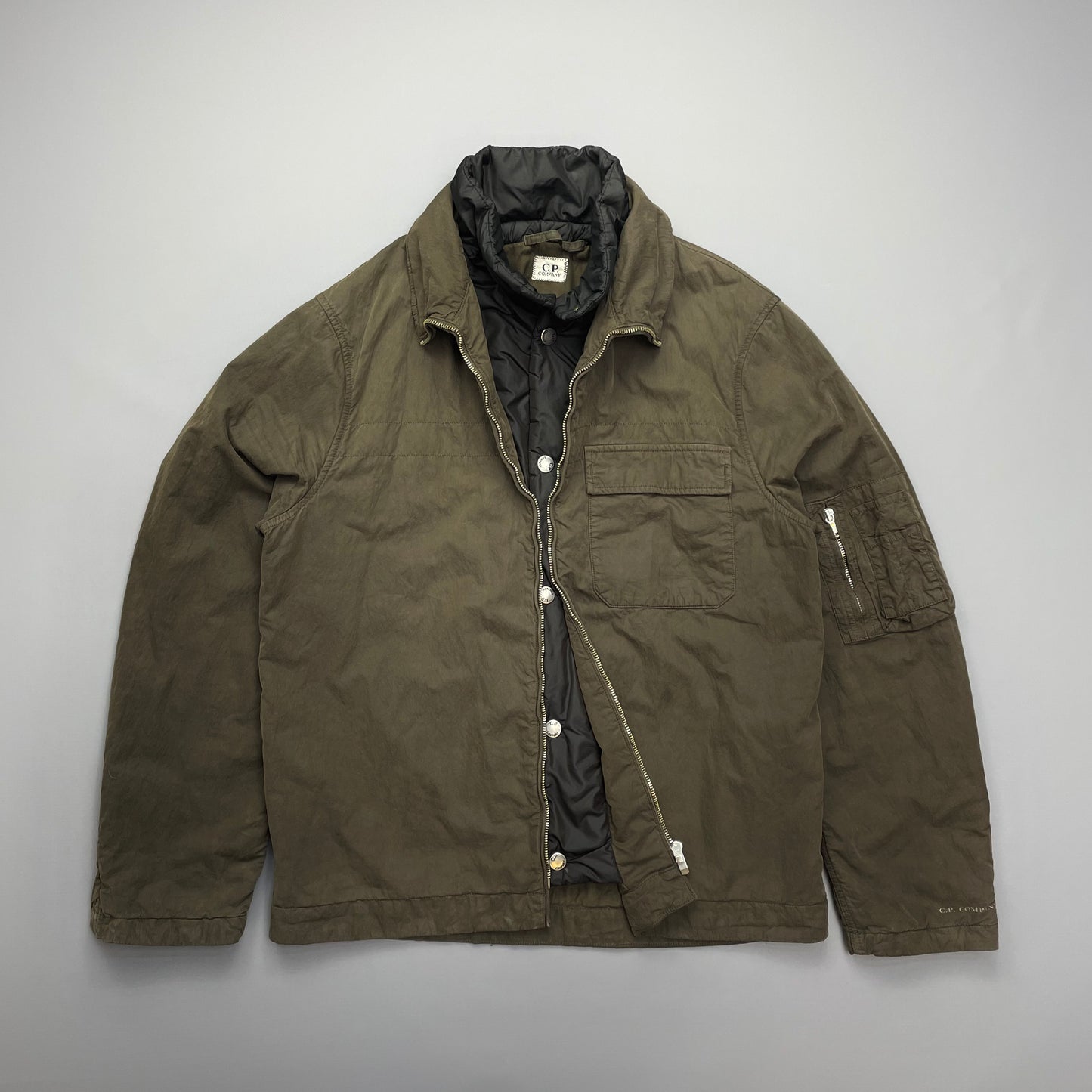 C.P. Company Khaki Lined Harrington Jacket AW05