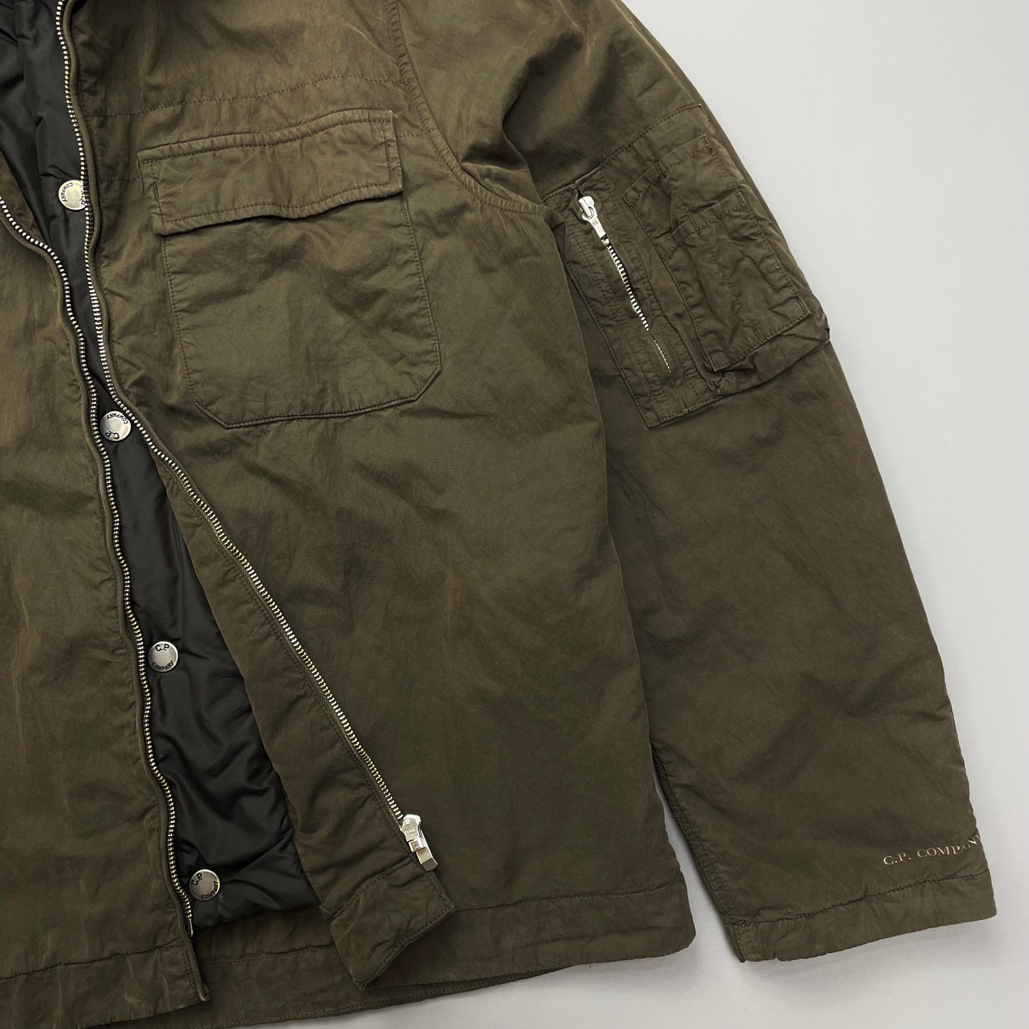 C.P. Company Khaki Lined Harrington Jacket AW05