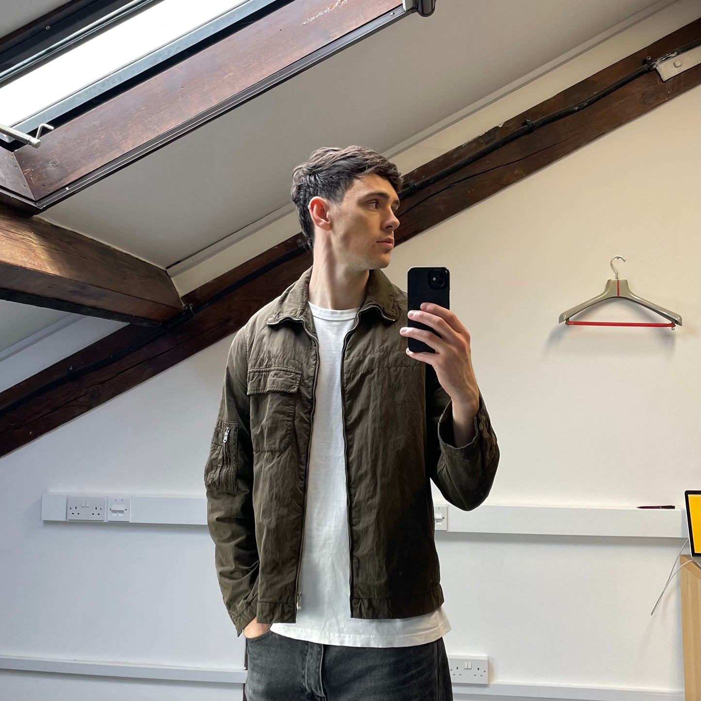 C.P. Company Khaki Lined Harrington Jacket AW05