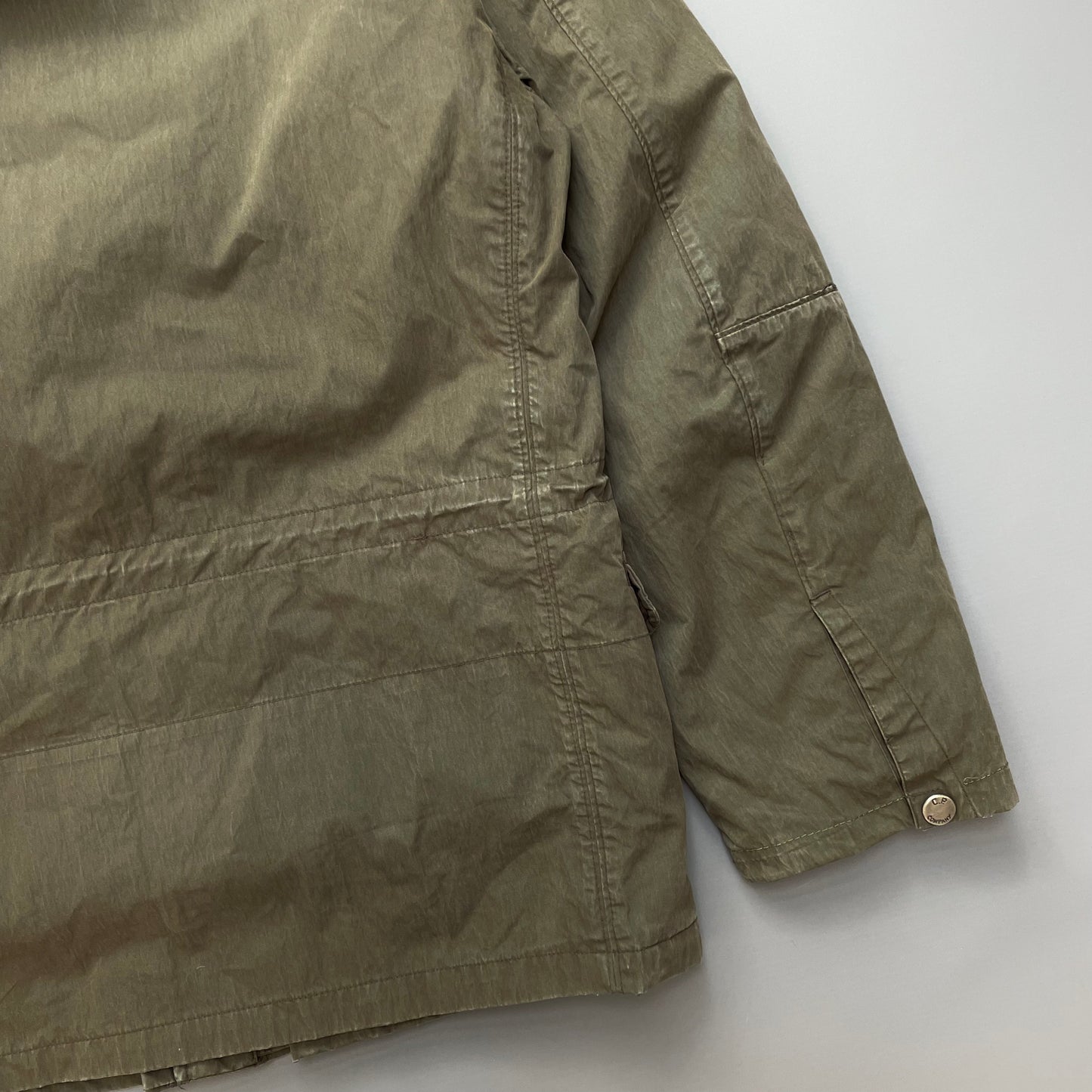 C.P. Company Khaki AW07 Piuma Doca Goose Down Lined Field Jacket