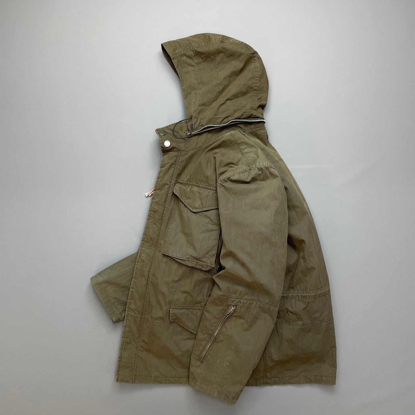 C.P. Company Khaki AW07 Piuma Doca Goose Down Lined Field Jacket