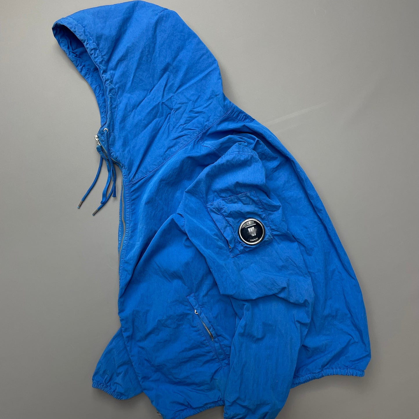 C.P. Company Blue SS15 Hooded Lens Jacket