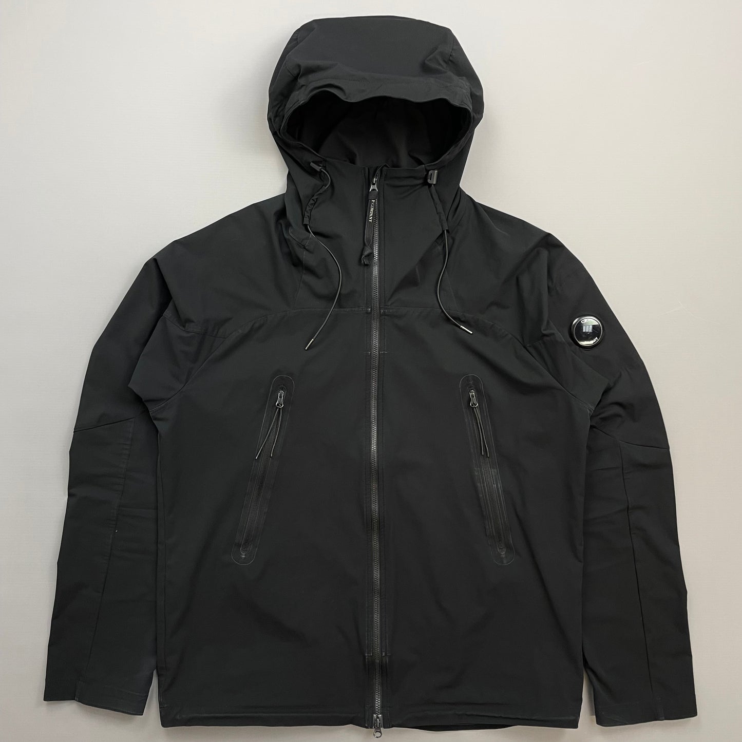 C.P. Company Black Pro-Tek Technical Hooded Shell Jacket