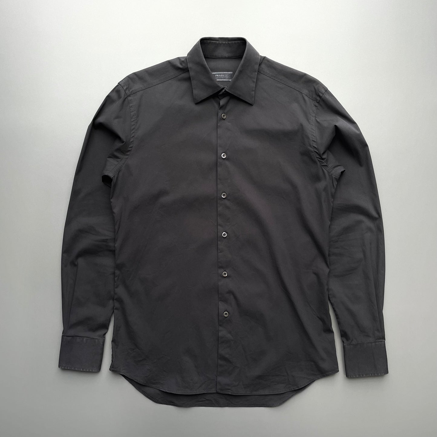 Prada Black 2008 Formal Shirt
