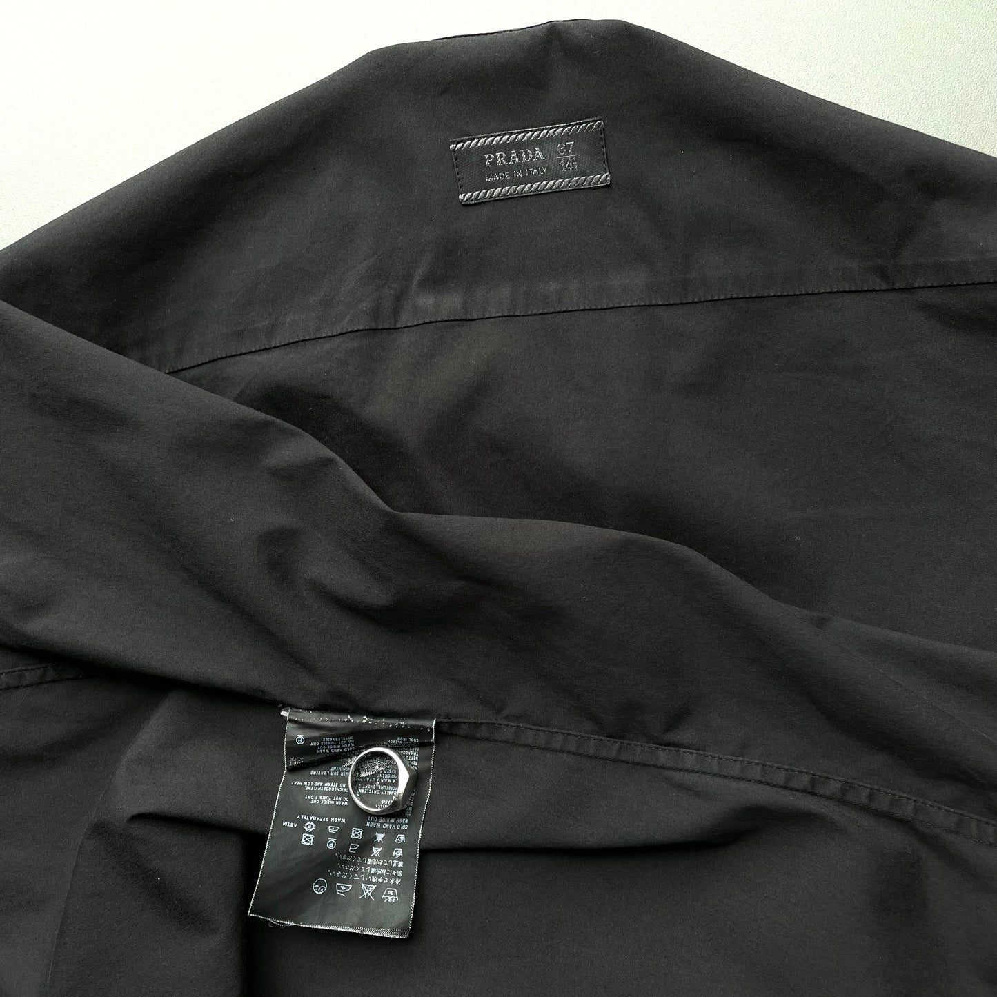 Prada Black 2008 Formal Shirt