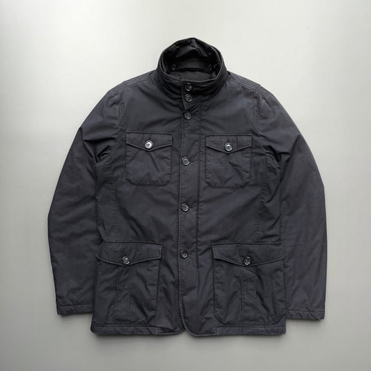 Prada Sport Black 2013 Padded Collar Liner Field Jacket