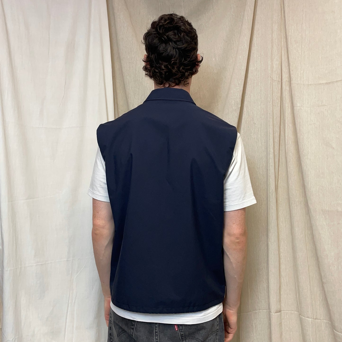 Prada Sport Navy Challenge For America's Cup 2000 Gilet Vest
